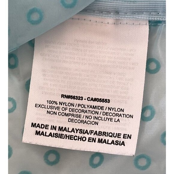 Nike Running Women's Sz M Blue Transparent Full Zip Windbreaker Hooded Jacket - Picture 5 of 10